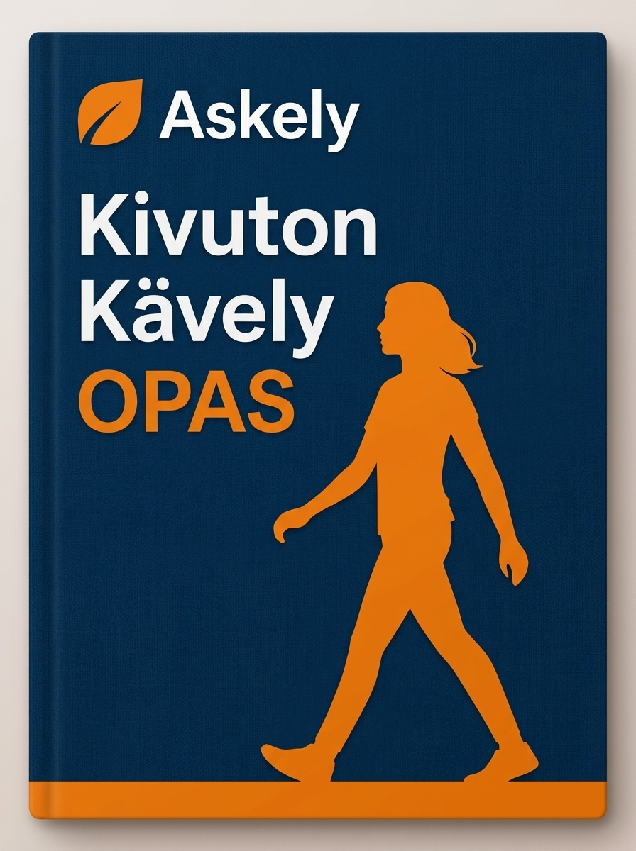 1 ilmainen e-kirja: ”Kävele vaivattomammin”